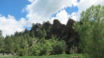 Amazing scenery on the way to Santa Fe, NM