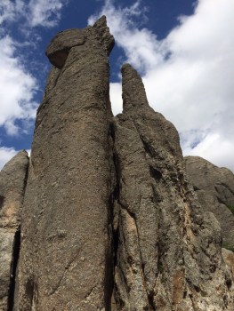 The rock formations on the Needles Eye route were spectacular - unlike anything I've seen before
