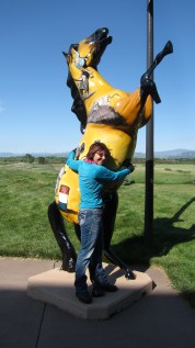 I caught the cowboy...got the boot...and now I've got the horse!  