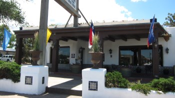 A quaint motel in Santa Fe