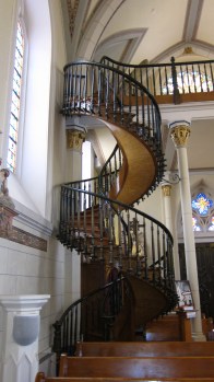 Loretta Chapel spiral staircase 