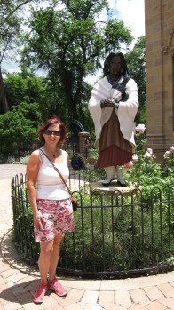 Kateri Tekakwitha (1656-1680) the first North American Indian to be promoted to Saint.