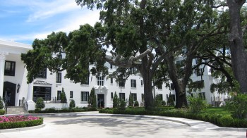 The White House Hotel, Biloxi MS was submerged under 30 feet of water as a result of Katrina