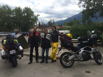 While in Jasper I met a couple of young motorcycle enthusiasts, Rayne from Vernon, BC and David from Vancouver.  Ride on my friends!
