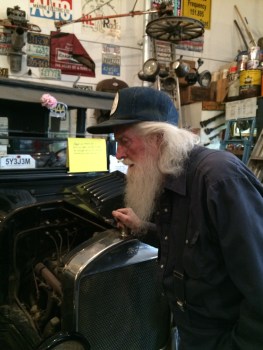 The curator of the Fort Nelson Historical Society, Marl Brown
