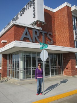 This is where my career with the Federal Government began.  It was the former location of the  Dawson Creek Post Office and office for the Canada Employment Immigration Commission - also known as the Employment Insurance Office - it's now and arts centre.
