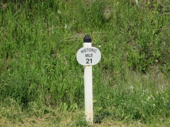 Kiskatinaw River and Campsite  - Mile 21 on the Historic Alaska Highway - home of the curved bridge!