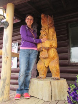 A stop in Pink Mountain...wildlife galore :) 