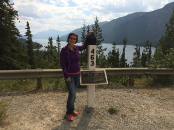 The north end Muncho Lake