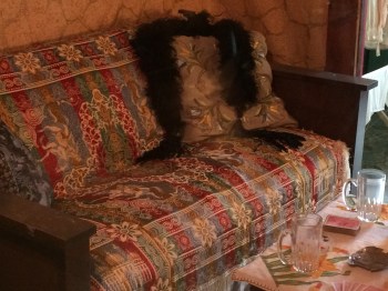 The local bordello was among the many old buildings that had been restored