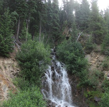 Just one of the waterfalls found along the Duffy Lake Highway - what a magnificent ride