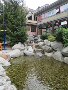 In the Village at Whistler