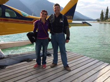 Urs is the owner of the Northern Rockies Lodge and pilot who took me up on what was one very awesome fight