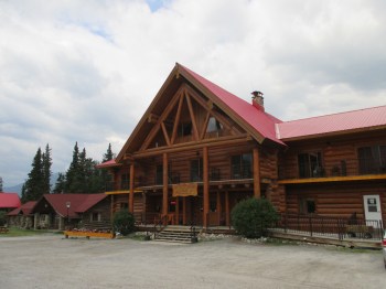 The Northern Rockies Lodge where I stayed while at Muncho Lake, BC.  The lodge offers excursions to remote fishing lodges accessible only by air...something new for my bucket list!