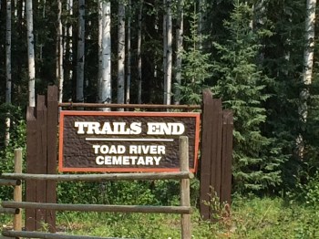 Where my Dad rests in northern BC