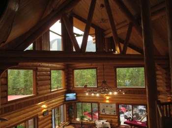 Inside the Northern Rockies Lodge at Munch Lake