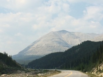 One of the peaks found in Stone Mountain Park, Mile 392 on the Historic Alaska Highway