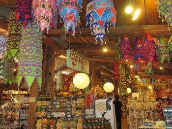 Inside the Combs Market where you can find a little of everything! 