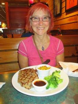 The Great Plains is cow country - when in Rome :)