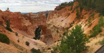 Natural bridge Bryce Canyon National Park is just one of the many natural bridges found in Utah and are created over several millions years from water erision