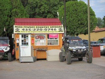 ATVs can be rented at a number of locations in Moab, Utah and is a great way to cehck out the area - rock climbing with 4 wheelers is very popular