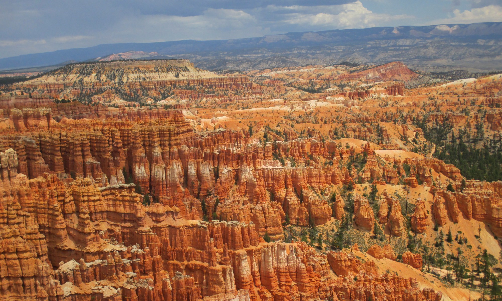 The picture hardly does justice to what this actually looks like in real time - vistas such as this one left me in a state of awe!