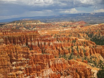 The picture hardly does justice to what this actually looks like in real time - vistas such as this one left me in a state of awe!