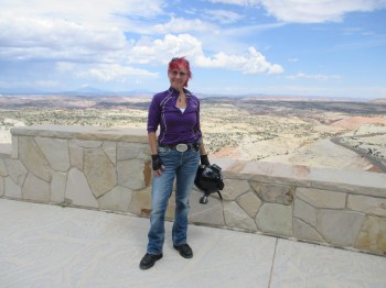 A stop to admire one of the many incredible vistas in southern Utah
